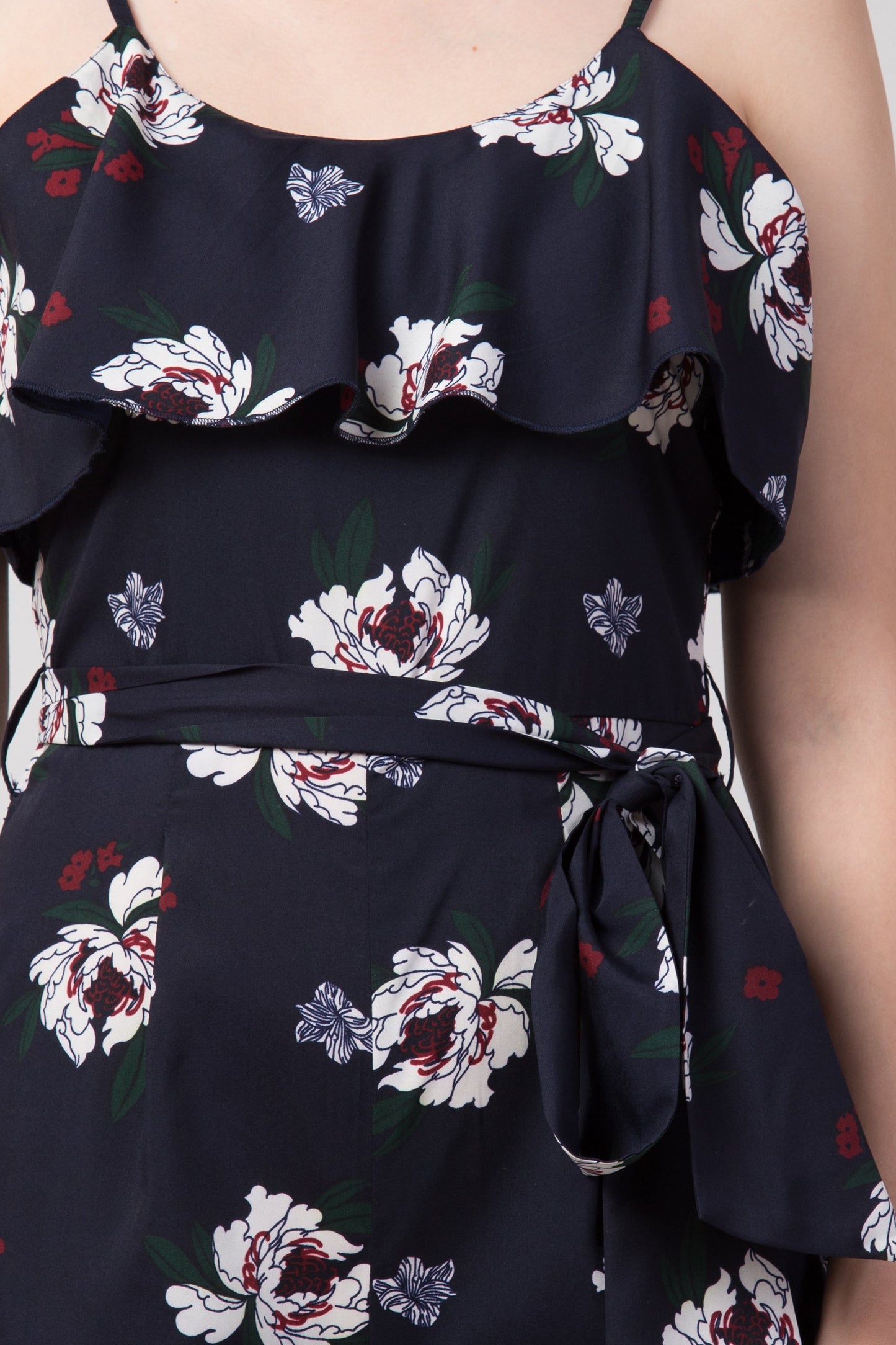 Women Floral Print Jumpsuit