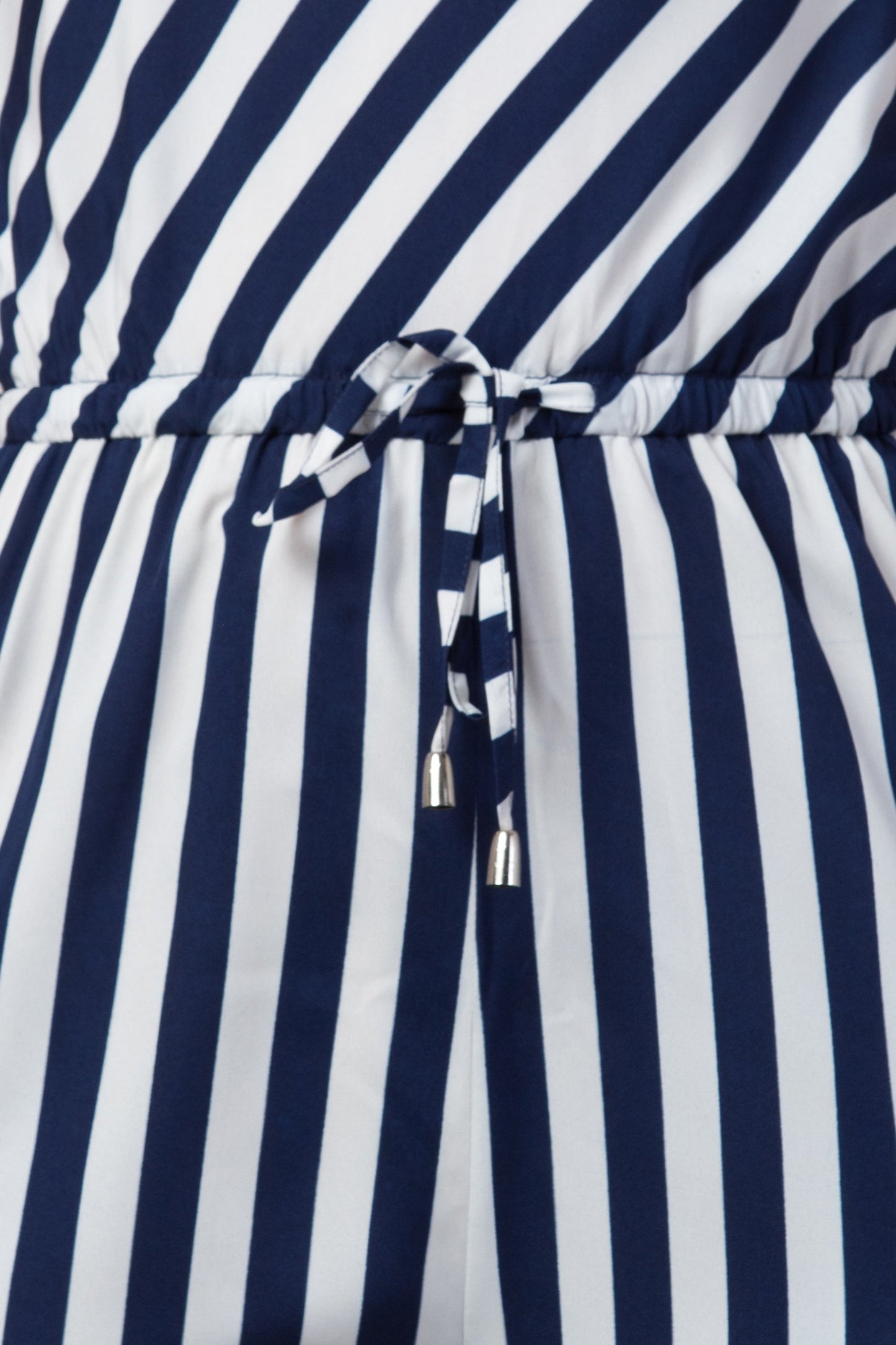 Navy Striped Jumpsuit