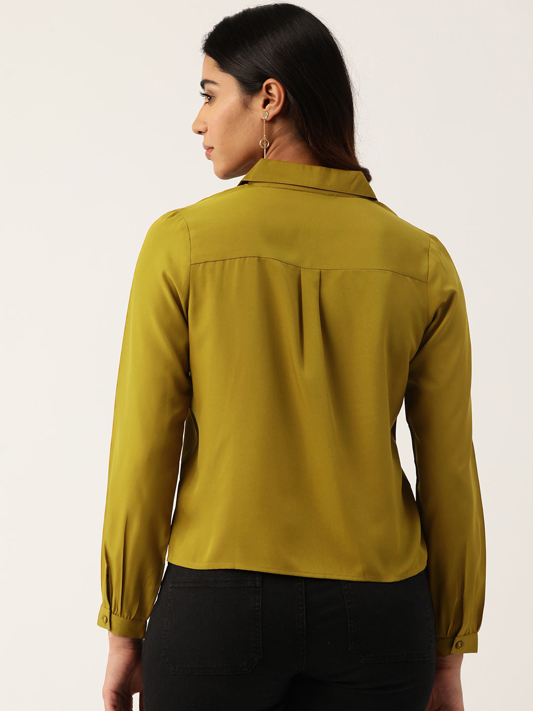 Women Solid Opaque Casual Shirt