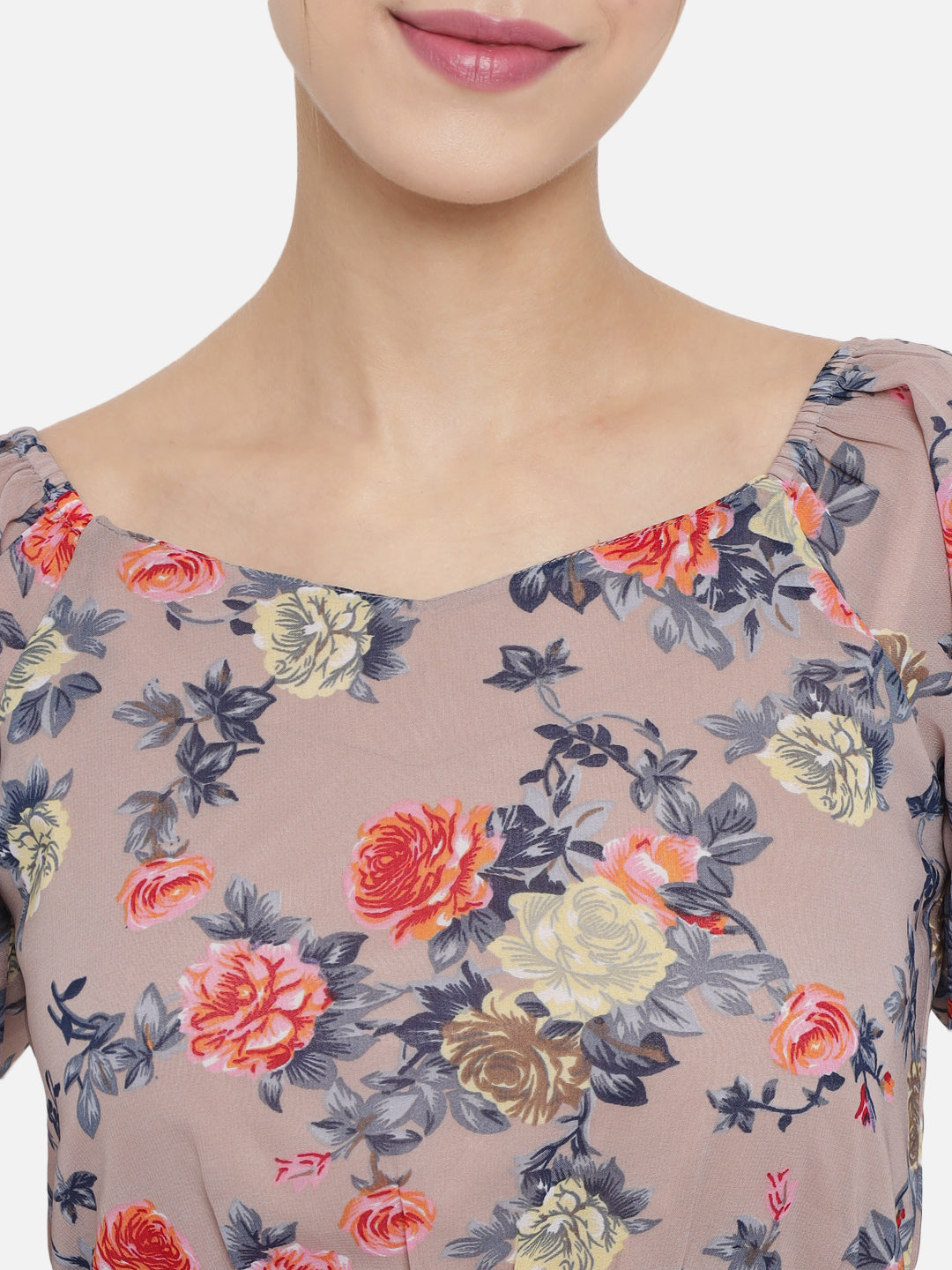 Women Multicolor Floral Top