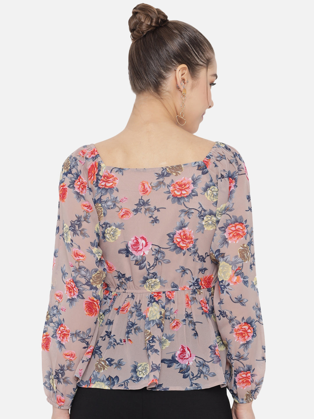 Women Multicolor Floral Top