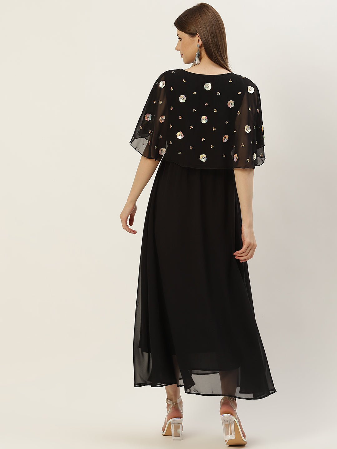 Women Black Maxi Dress