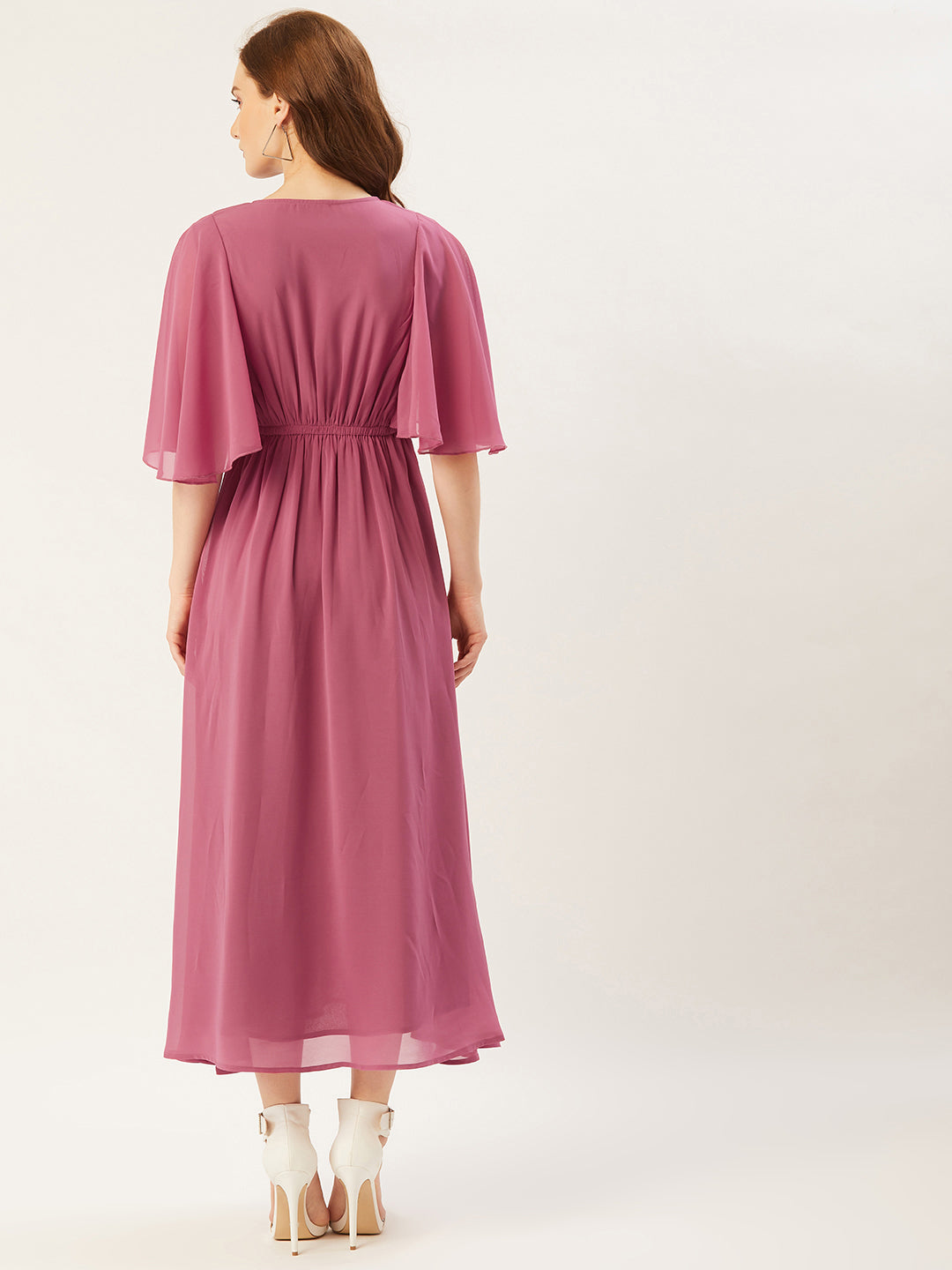 Women Maxi Pink Dress