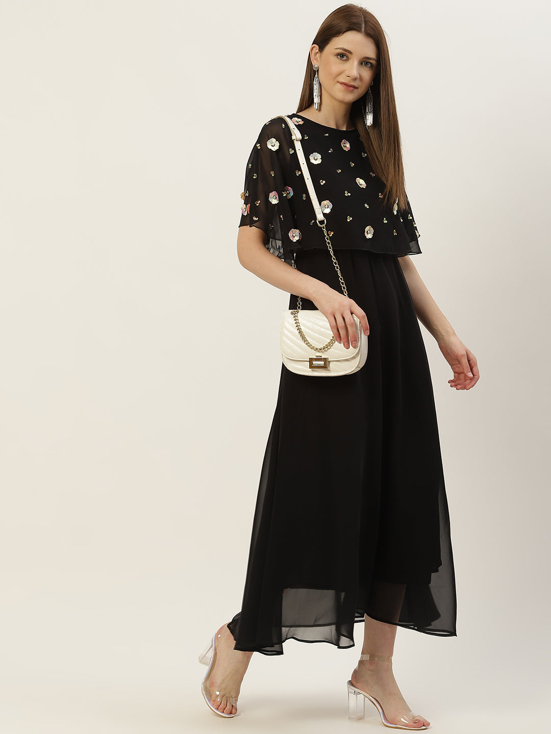 Women Black Maxi Dress