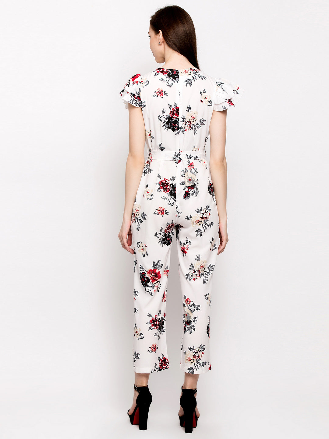 Floral Print Jumpsuit