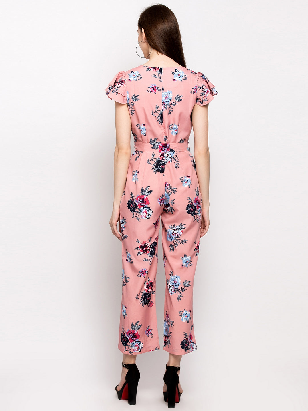 Floral Print Jumpsuit