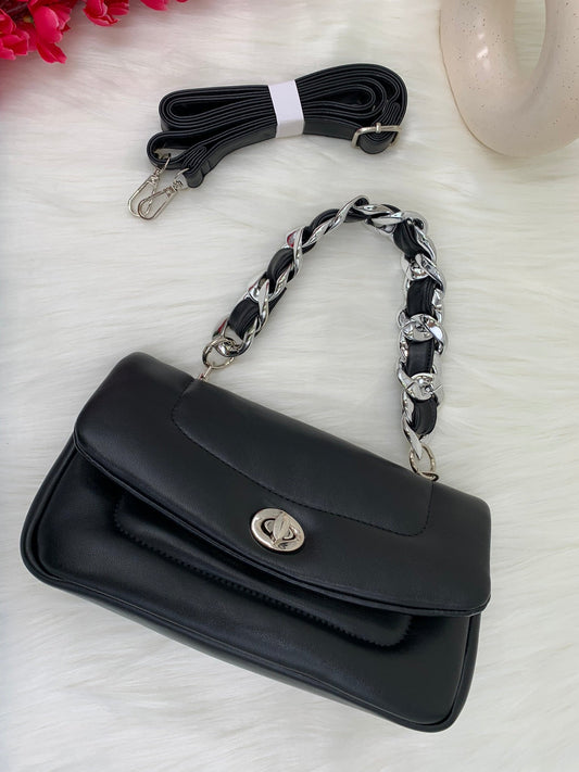 Women Solid Sling Bag