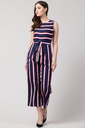 Striped Jumpsuit
