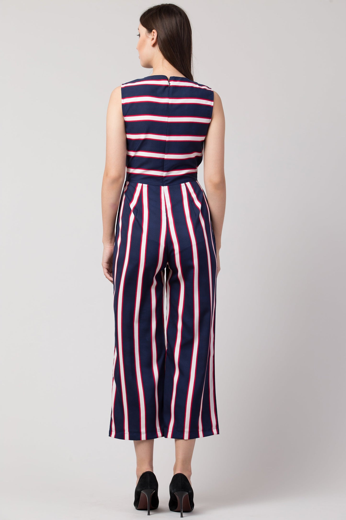 Striped Jumpsuit