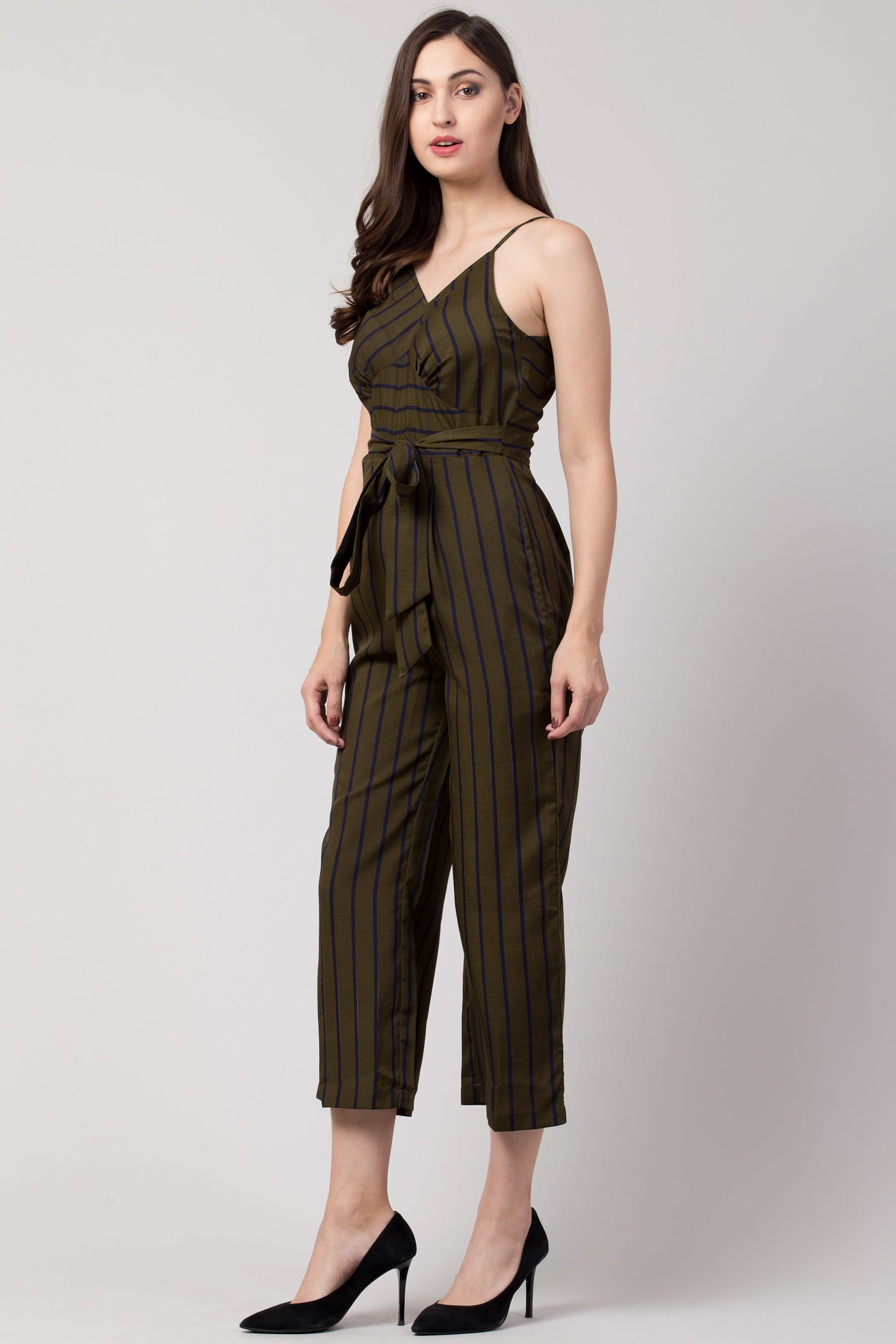 Striped Jumpsuit