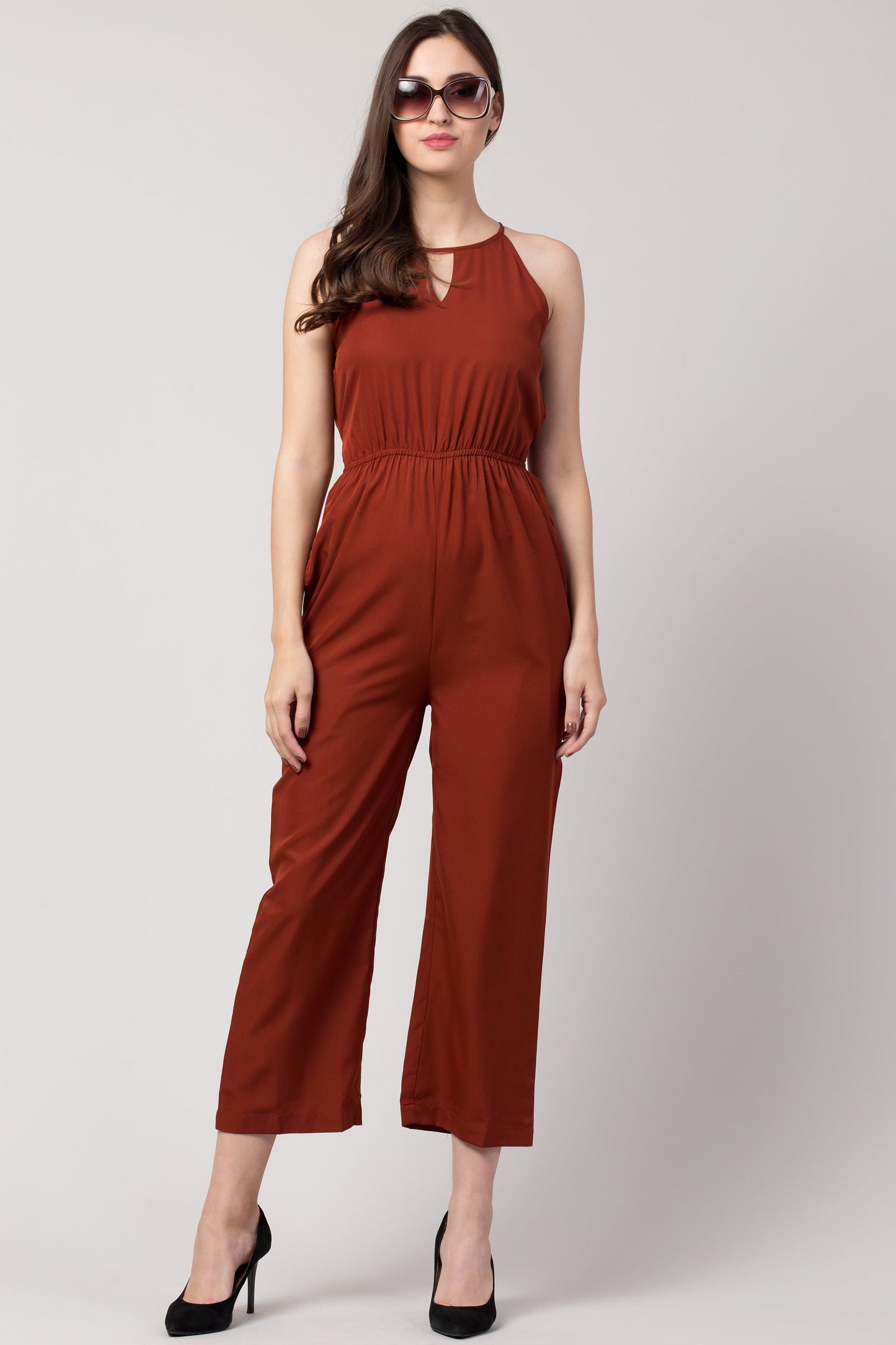 Solid Jumpsuit