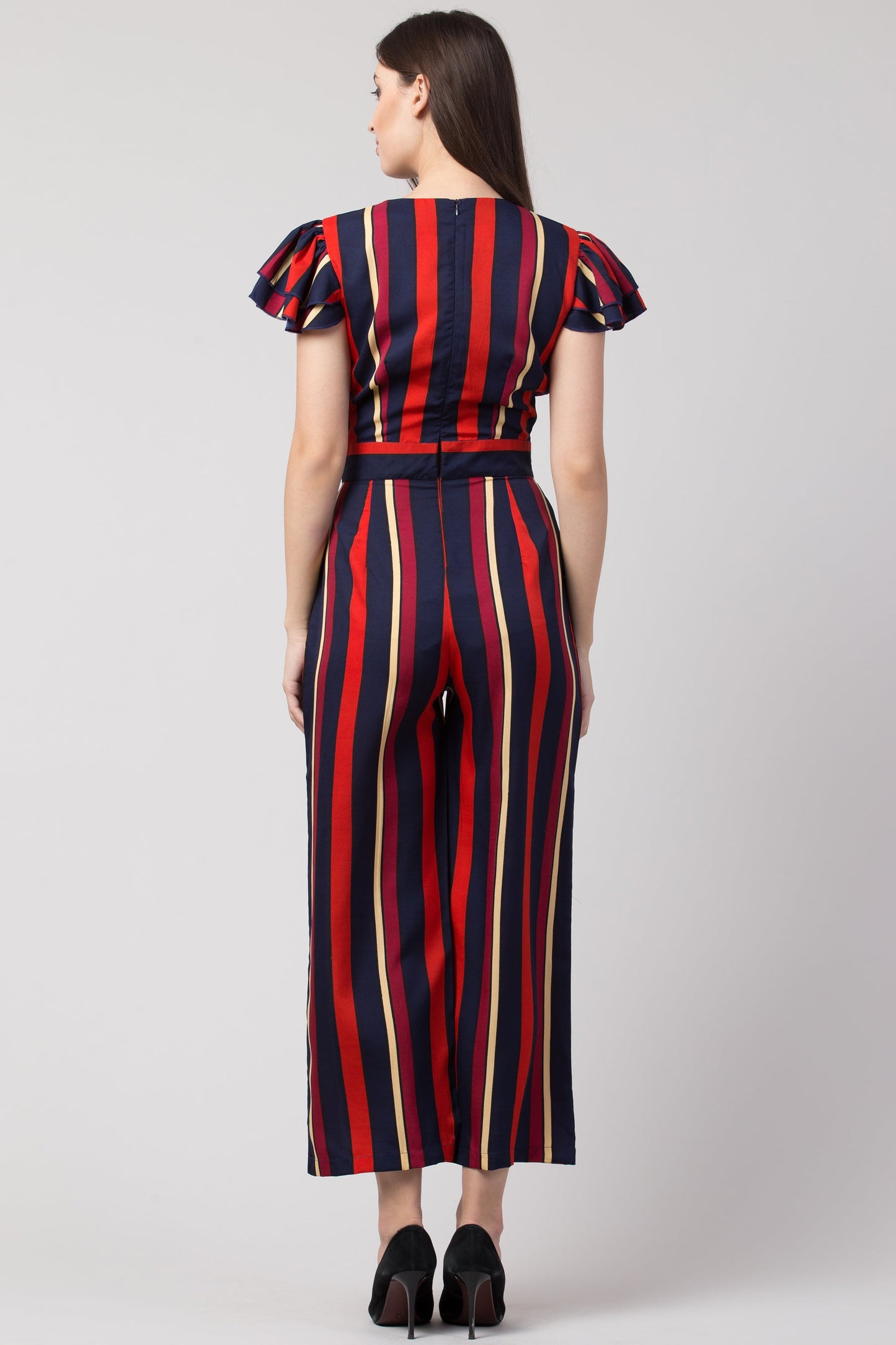 Striped Jumpsuit