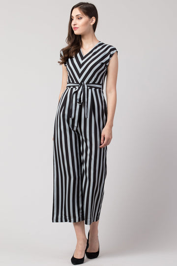 Striped Jumpsuit