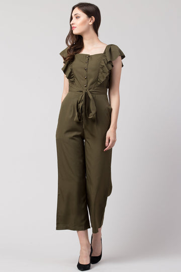 Solid Jumpsuit