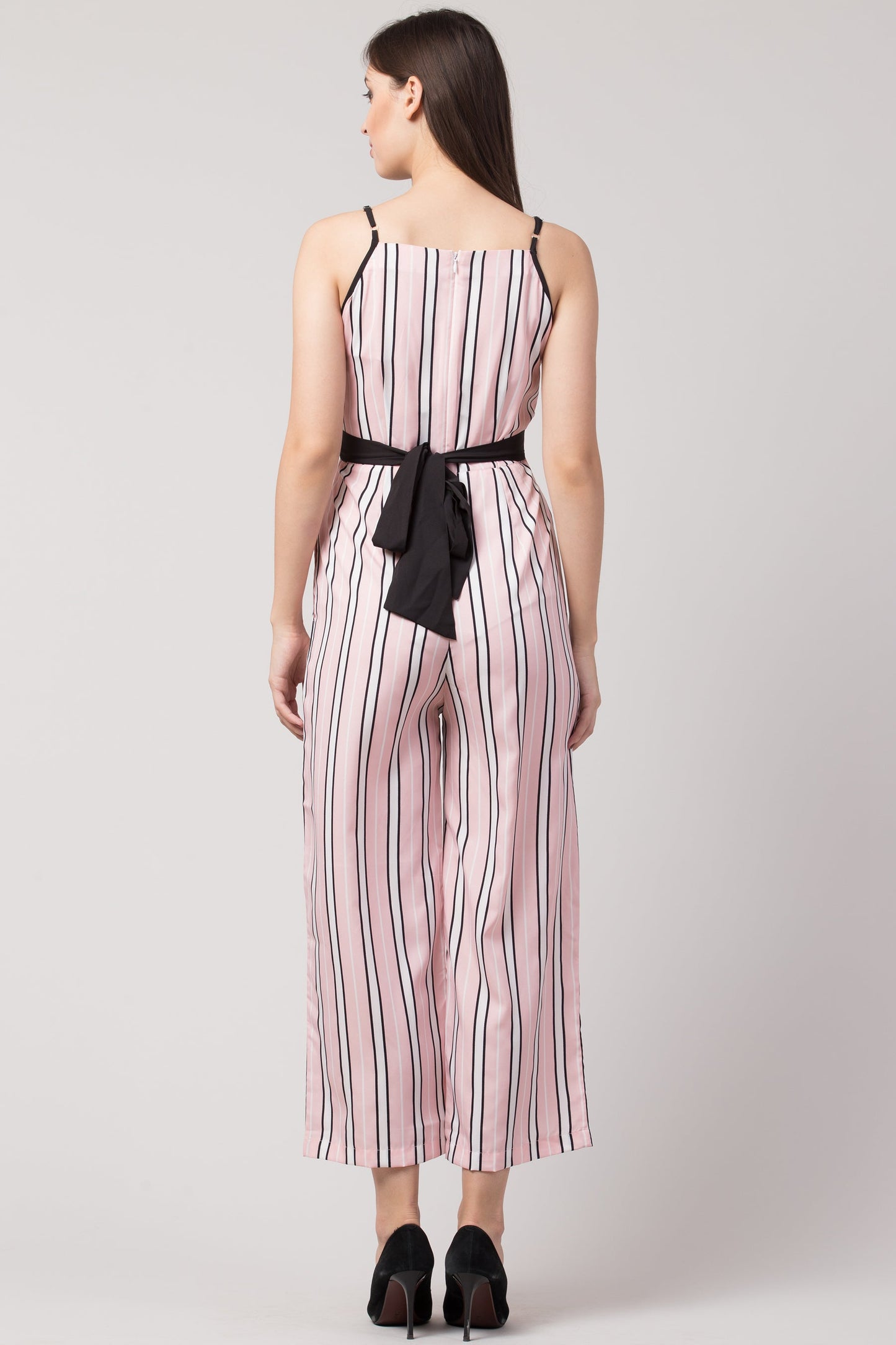 Striped Jumpsuit