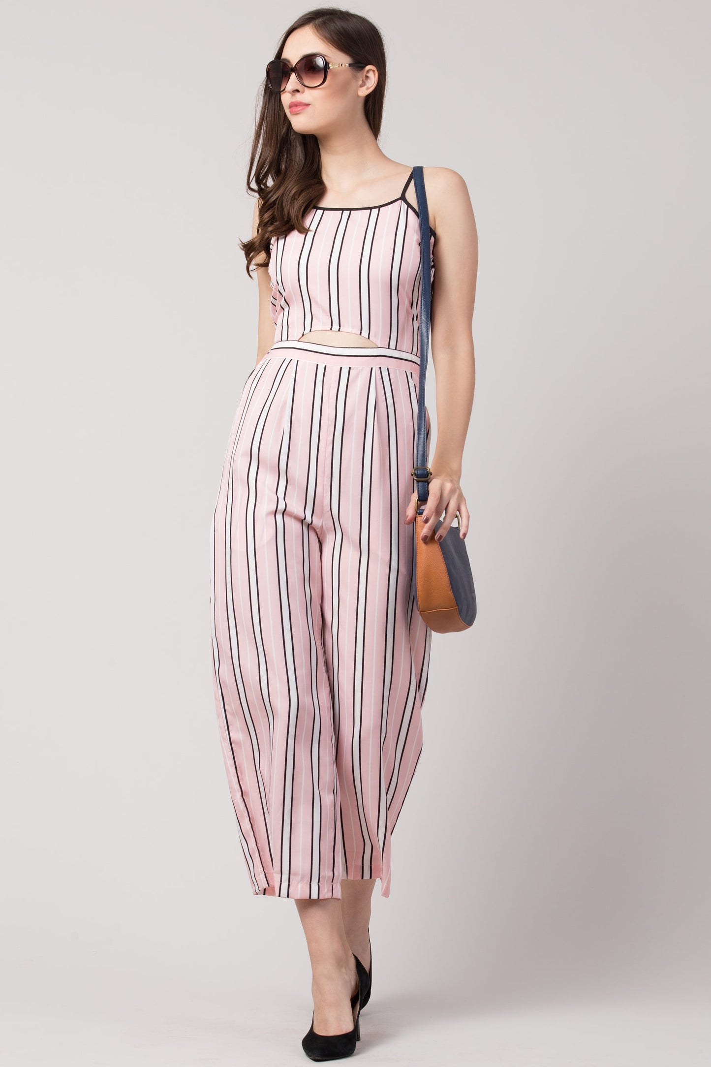 Striped Jumpsuit