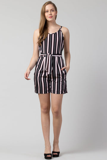 Striped Jumpsuit