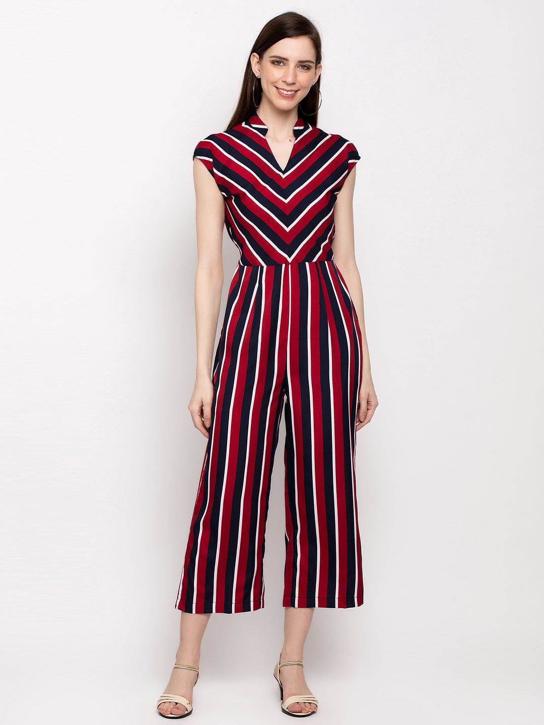 Striped Jumpsuit