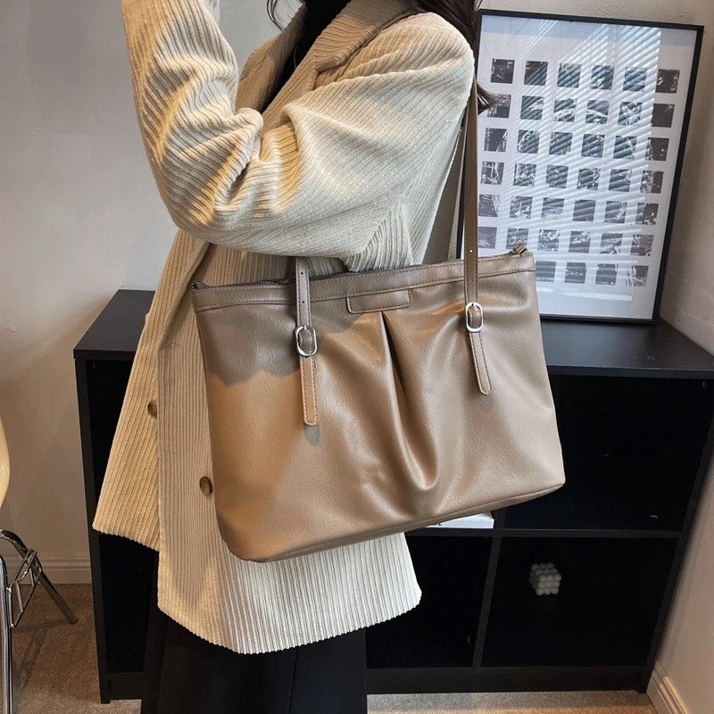 Beige Tote Bag