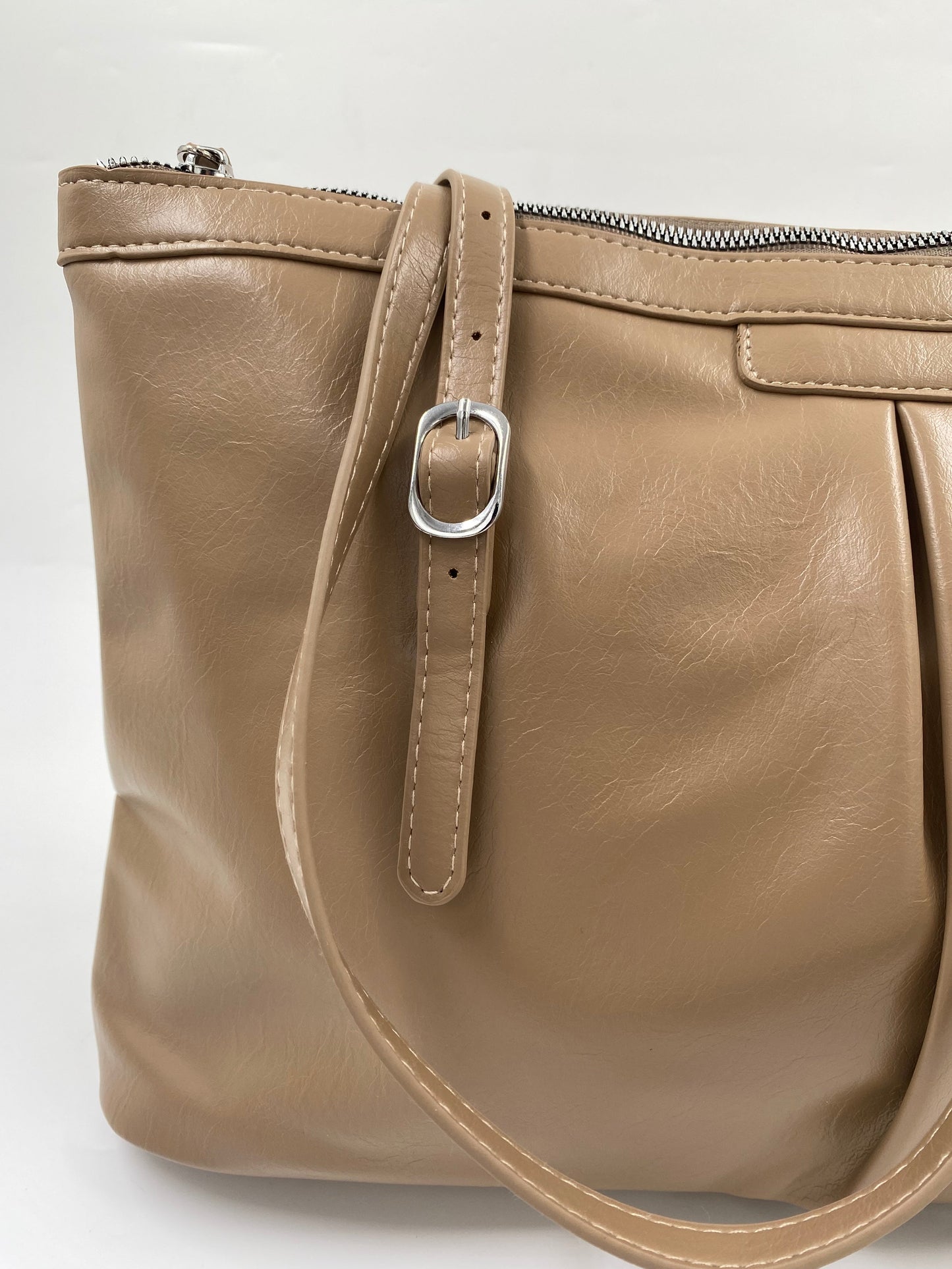 Beige Tote Bag